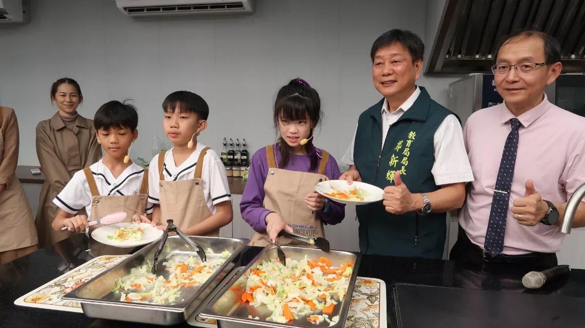 扎根孩子愛食、惜食觀念   校園食育教室歡喜開箱
